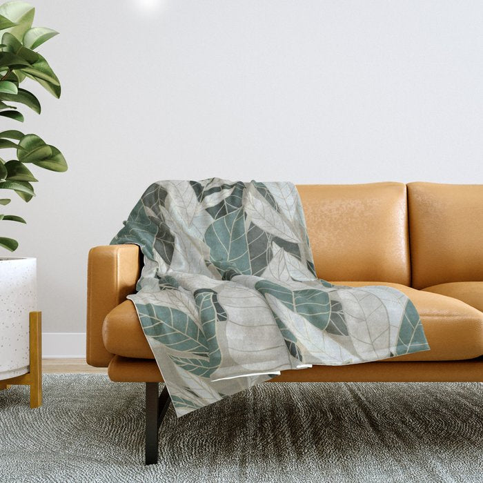 Gold forest Throw Blanket Gallery Image 1