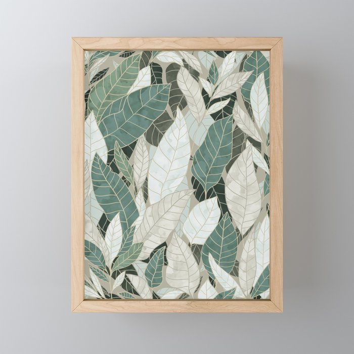 Gold forest Mini Art Print Gallery Image 1