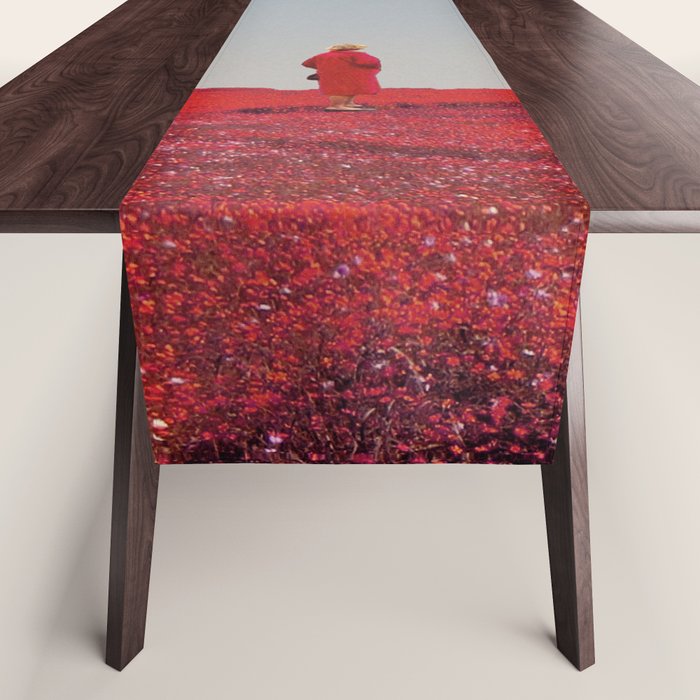 Everything was Red Table Runner Gallery Image 1