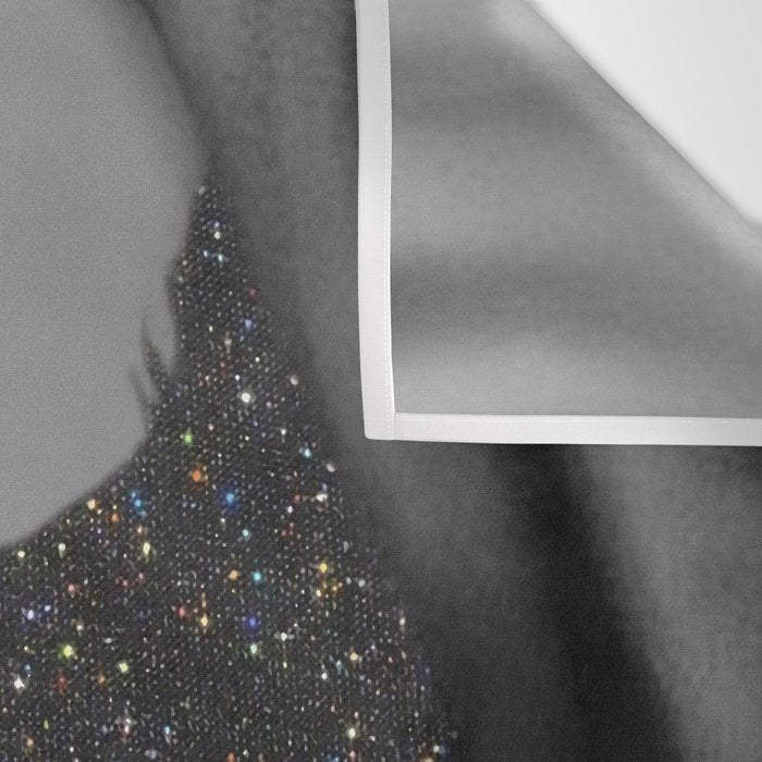 LOVE | glitter collage art | shadows | feelings | passion | sparkle art | glitter art | bling  Wall Tapestry Gallery Image 3