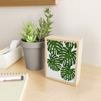 Monstera Leaf I Mini Art Print Gallery Image 2