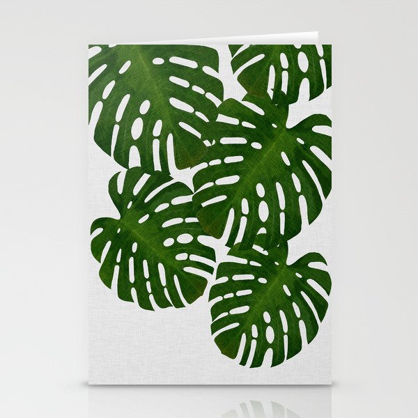 Monstera Leaf I Stationery Card Gallery Image 2