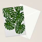 Monstera Leaf I Stationery Card Gallery Image 2