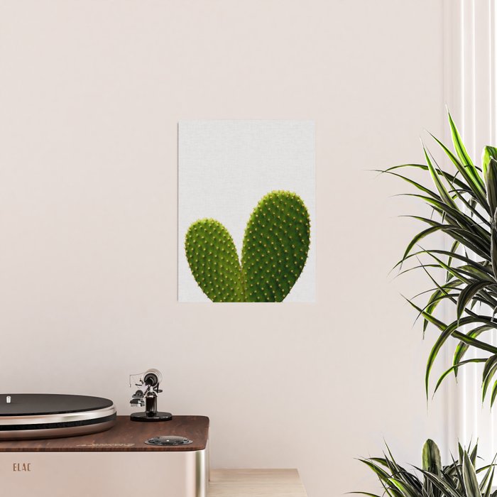 Heart Cactus Poster Gallery Image 2