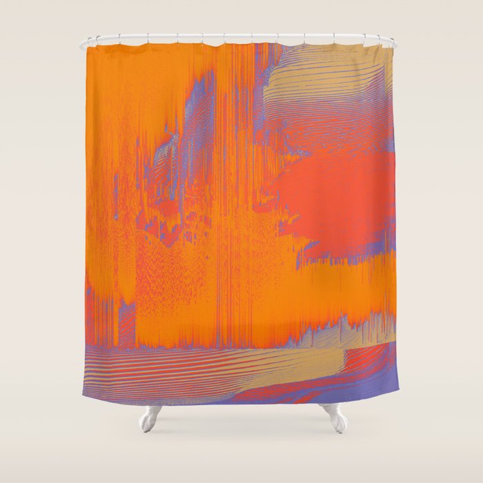 Over Cooked Shower Curtain Gallery Image 1