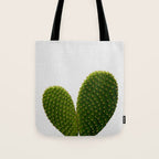 Heart Cactus Tote Bag Gallery Image 1