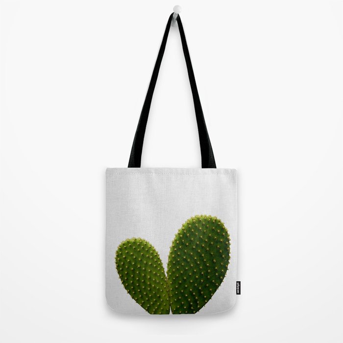 Heart Cactus Tote Bag Gallery Image 2