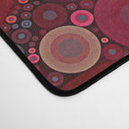 Red Poppies - colorful flower abstract design Desk Mat Gallery Image 4