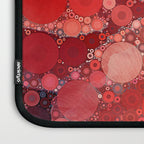 Red Poppies - colorful flower abstract design Laptop Sleeve Gallery Image 3