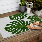 Monstera Leaf III Outdoor Rug Gallery Image 2