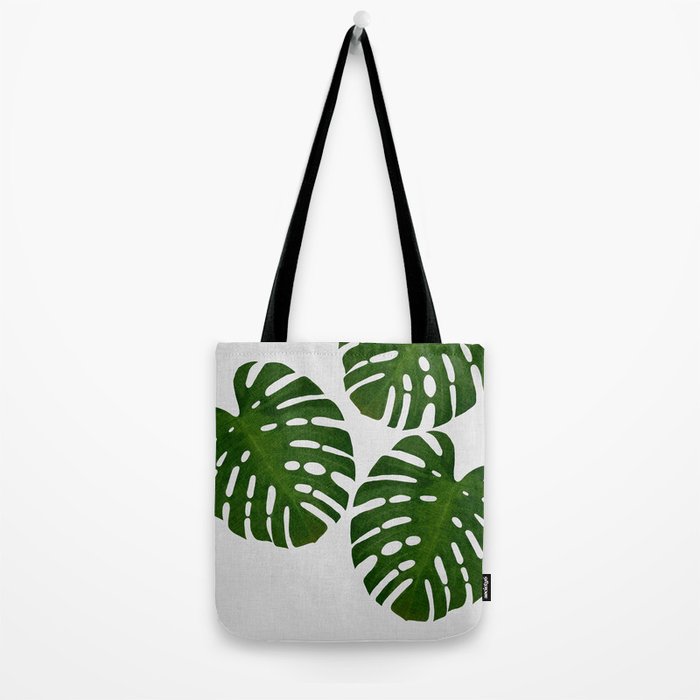 Monstera Leaf III Tote Bag Gallery Image 2