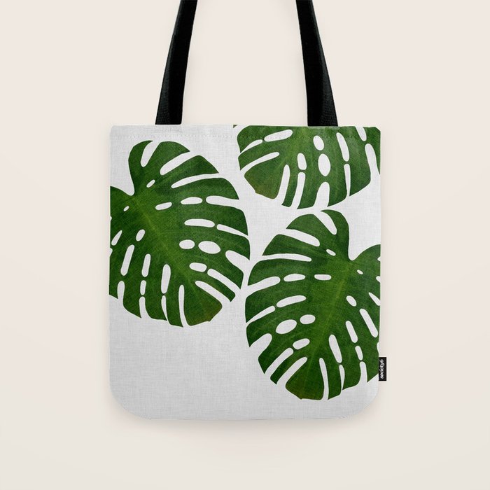 Monstera Leaf III Tote Bag Gallery Image 1