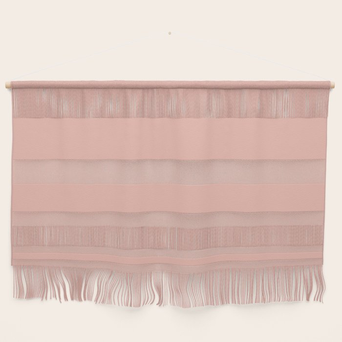 Dusty Blush Pink Solid Colour Wall Hanging Gallery Image 1