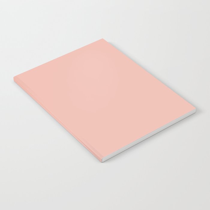 Dusty Blush Pink Solid Colour Notebook