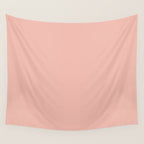 Dusty Blush Pink Solid Colour Wall Tapestry Gallery Image 4