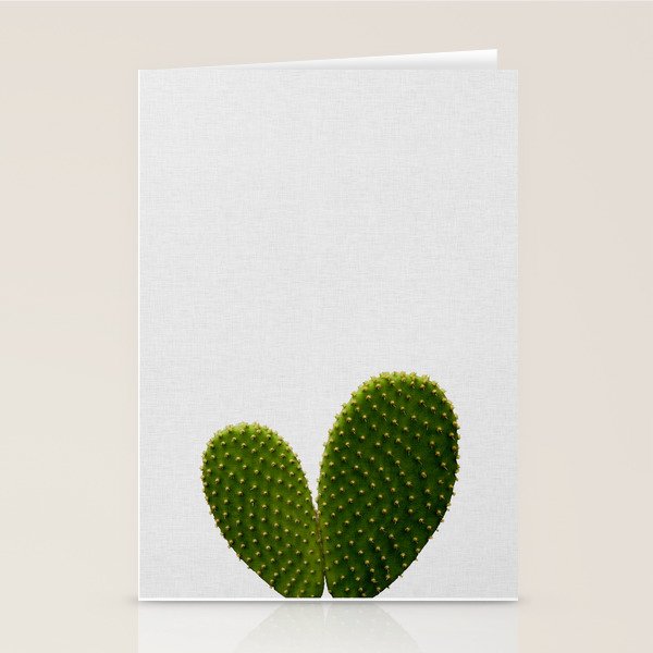 Heart Cactus Stationery Card Gallery Image 2
