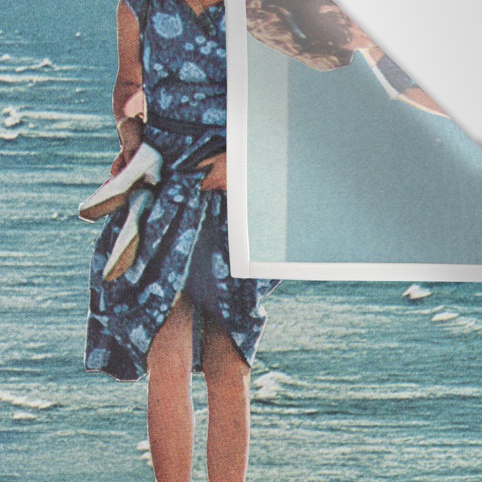 Walk on the Beach Wall Tapestry Gallery Image 3