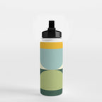 Abstract geometry checker 2 Water Bottle Gallery Image 2
