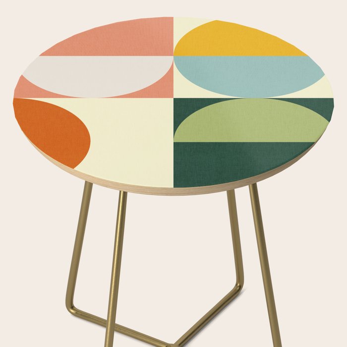 Abstract geometry checker 2 Side Table Gallery Image 2