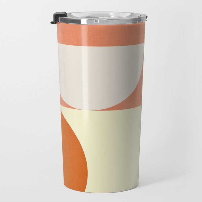 Abstract geometry checker 2 Travel Mug Gallery Image 3