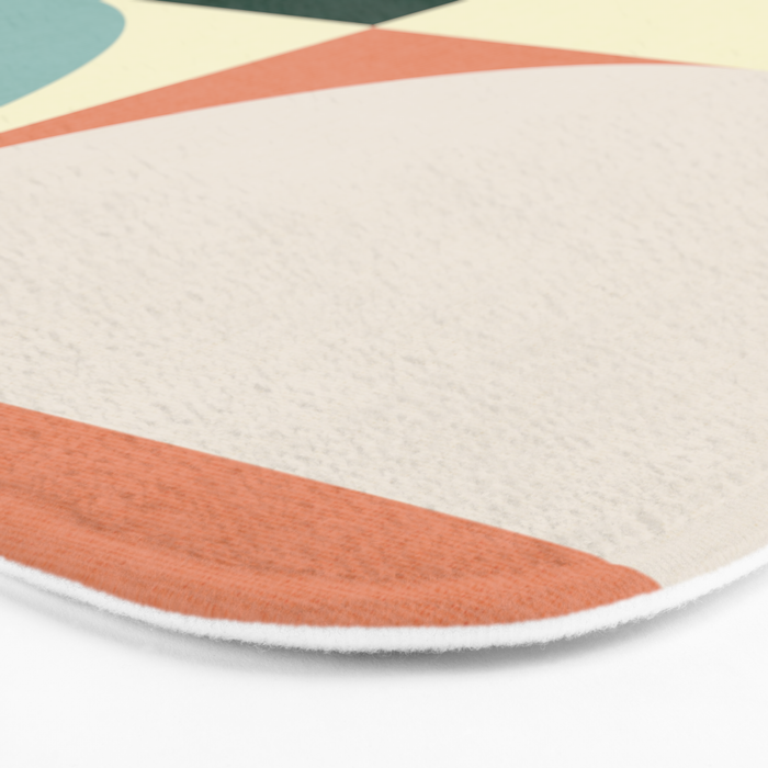 Abstract geometry checker 2 Bath Mat Gallery Image 3