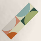 Abstract geometry checker 2 Yoga Mat Gallery Image 1