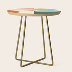 Abstract geometry checker 2 Side Table Gallery Image 1
