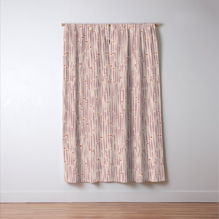 Simple Hand Drawn Pattern #14 Window Curtain Gallery Image 3