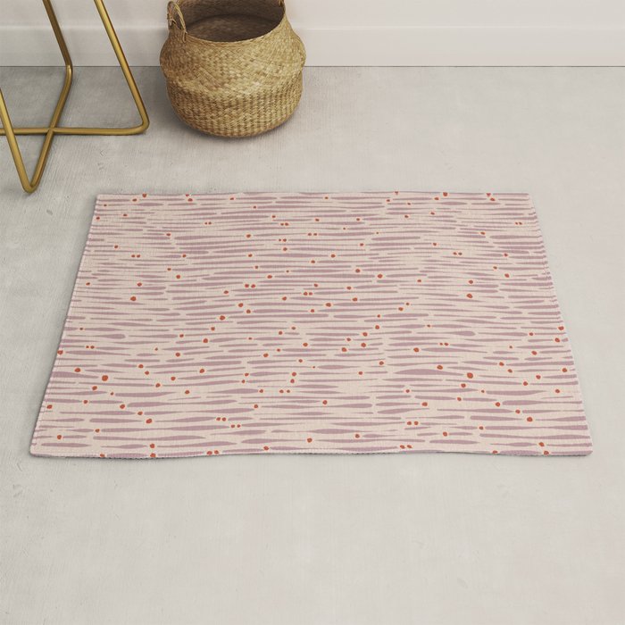 Simple Hand Drawn Pattern #14 Rug Gallery Image 1