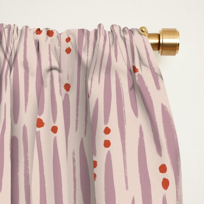 Simple Hand Drawn Pattern #14 Window Curtain Gallery Image 2