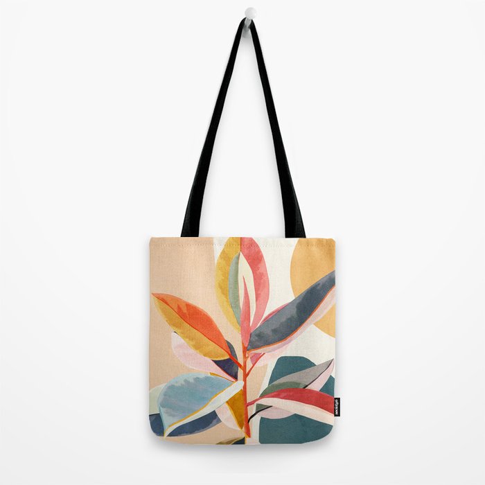 Colorful Branching Out 05 Tote Bag Gallery Image 2