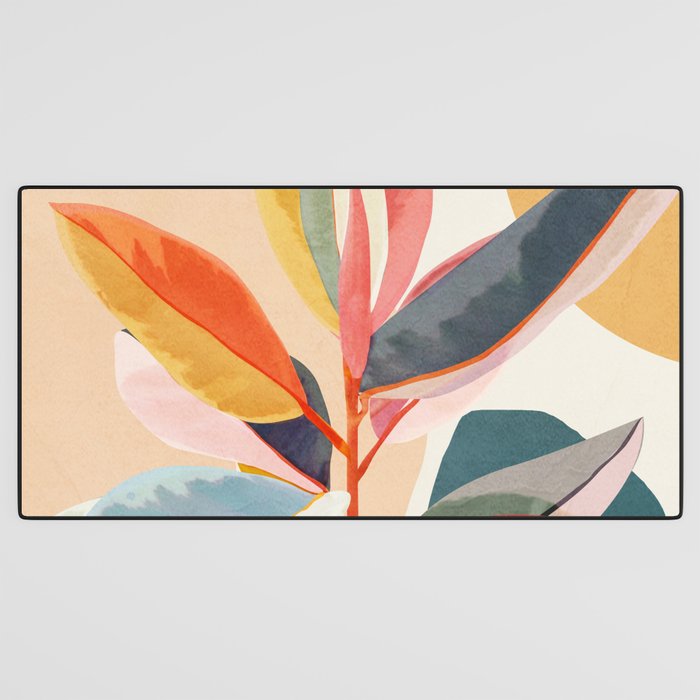 Colorful Branching Out 05 Desk Mat Gallery Image 3