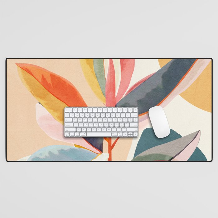 Colorful Branching Out 05 Desk Mat Gallery Image 1
