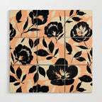 Garden Flower Forms PB Wood Wall Art Gallery Image 1