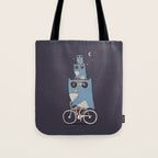 Night Rider Tote Bag Gallery Image 1