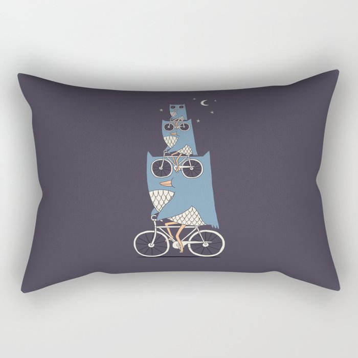 Night Rider Rectangular Pillow Gallery Image 1
