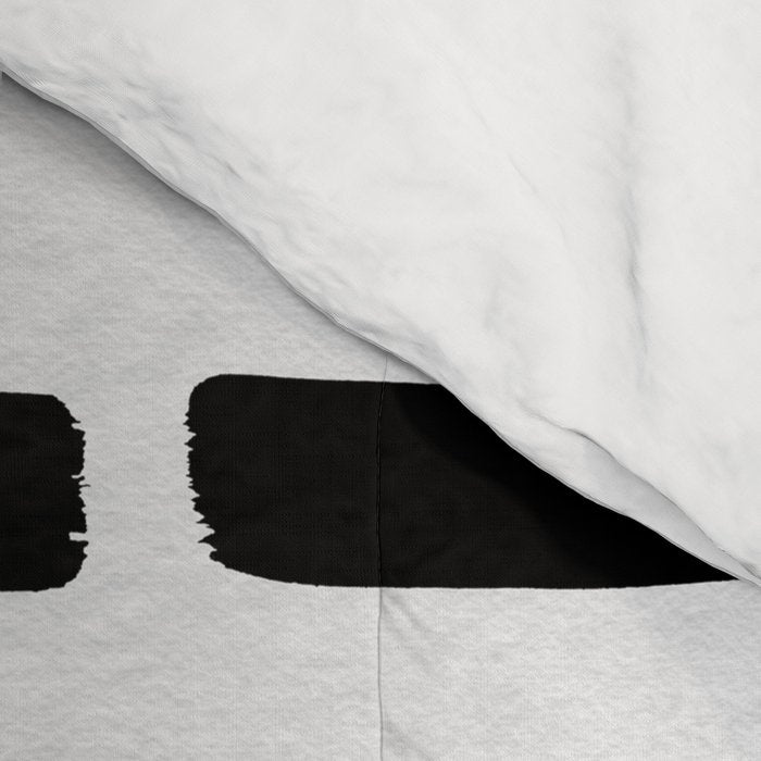 Black and Gold Abstract Comforter Gallery Image 4