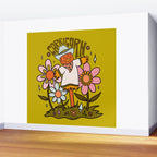 Capricorn Scarecrow Wall Mural Gallery Image 2