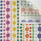 Colorful Hand Drawn Dots Wall Tapestry Gallery Image 3