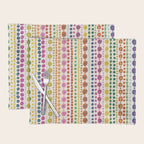 Colorful Hand Drawn Dots Placemat Gallery Image 1