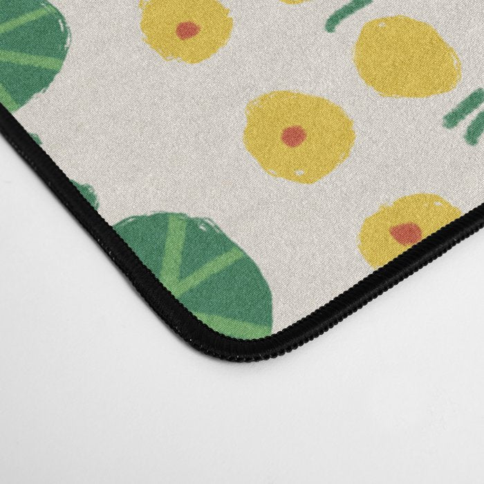 Colorful Hand Drawn Dots Desk Mat Gallery Image 4