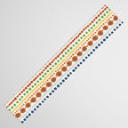 Colorful Hand Drawn Dots Table Runner Gallery Image 3