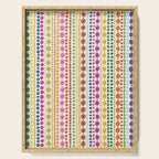Colorful Hand Drawn Dots Serving Tray Gallery Image 1
