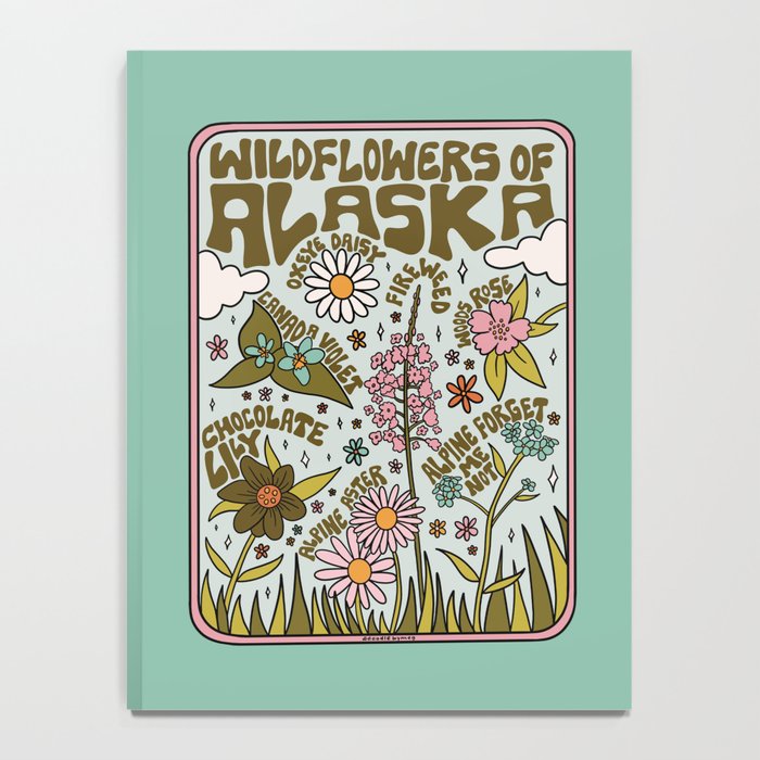 Alaska Wildflowers Notebook Gallery Image 4