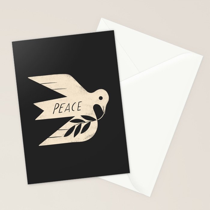 Peace Dove Stationery Card Gallery Image 2