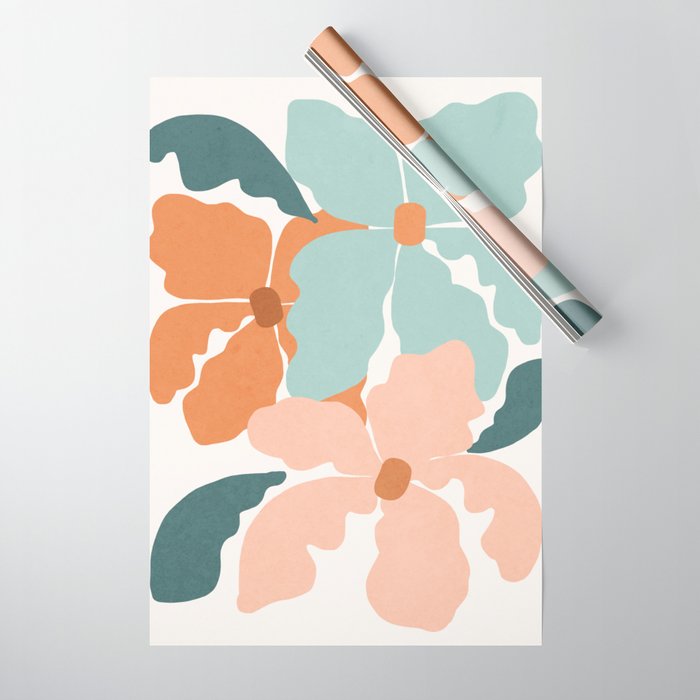 Aloha bloom Wrapping Paper Gallery Image 1