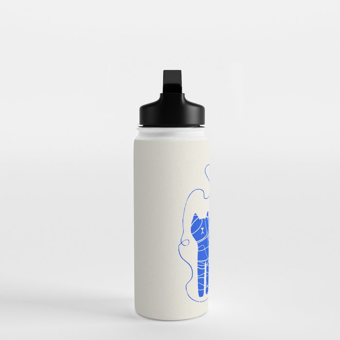 Wool Cat Water Bottle Gallery Image 3