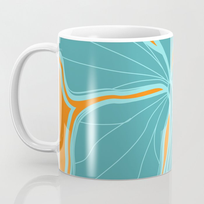 Kailua Hibiscus Hawaiian Engineered Floral Coffee Mug Gallery Image 3