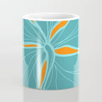 Kailua Hibiscus Hawaiian Engineered Floral Coffee Mug Gallery Image 4