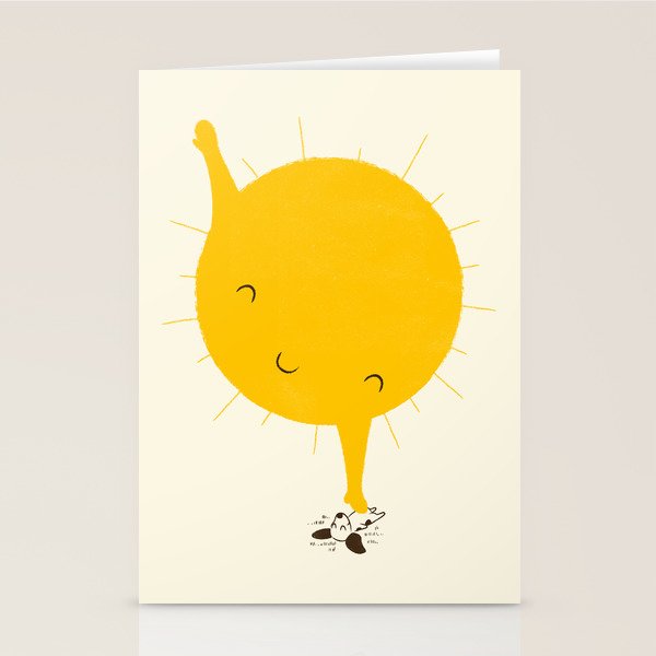 Belly Rub Stationery Card Gallery Image 1